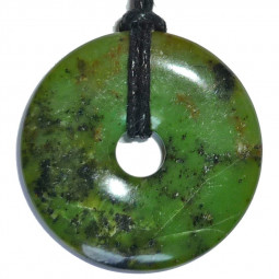 Pendentif Donut en Chrysoprase