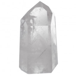 Pointe en Cristal de Roche Fantôme 150 Grammes