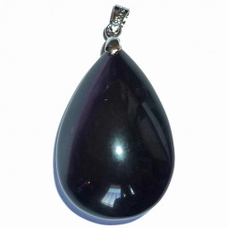 Pendentif Goutte en Obsidienne Oeil Céleste