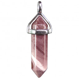 Pendentif Pointe en Jaspe Mokaïte