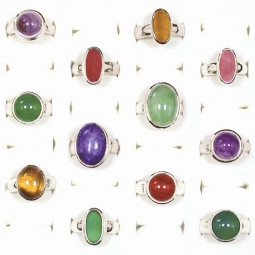 Bague Argent & Serpentine