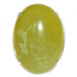 Bague Argent & Jade de Chine