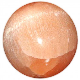 Sphère en Sélénite Orange