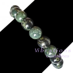 Bracelet Boules en Jaspe Kambaba