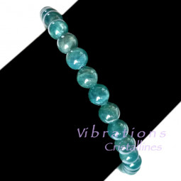 Bracelet Boules en Apatite