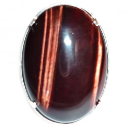 Bague Argent & Oeil de Taureau