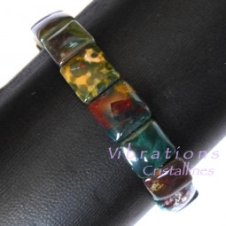 Bracelet en Jaspe Héliotrope