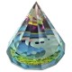 Pyramide de Cristal Yin & Yang