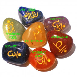 Pierres Roulées 7 Chakras