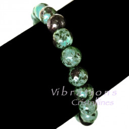 Bracelet Boules en Turquoise