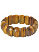 Bracelet Cabochons en Oeil de Tigre