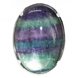 Bague Argent & Fluorite