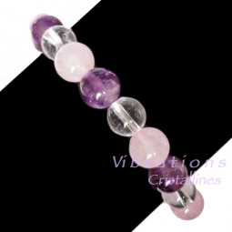 Bracelet Boules Triangle d'Or