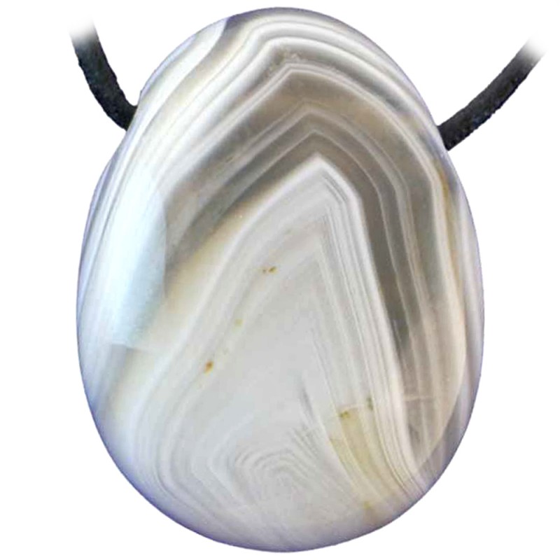 Pendentif Percé en Agate