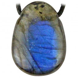 Pendentif Percé en Labradorite