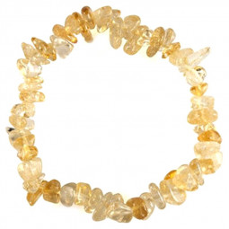 Bracelet Baroque en Citrine