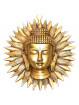 Masque Bouddha en Bronze