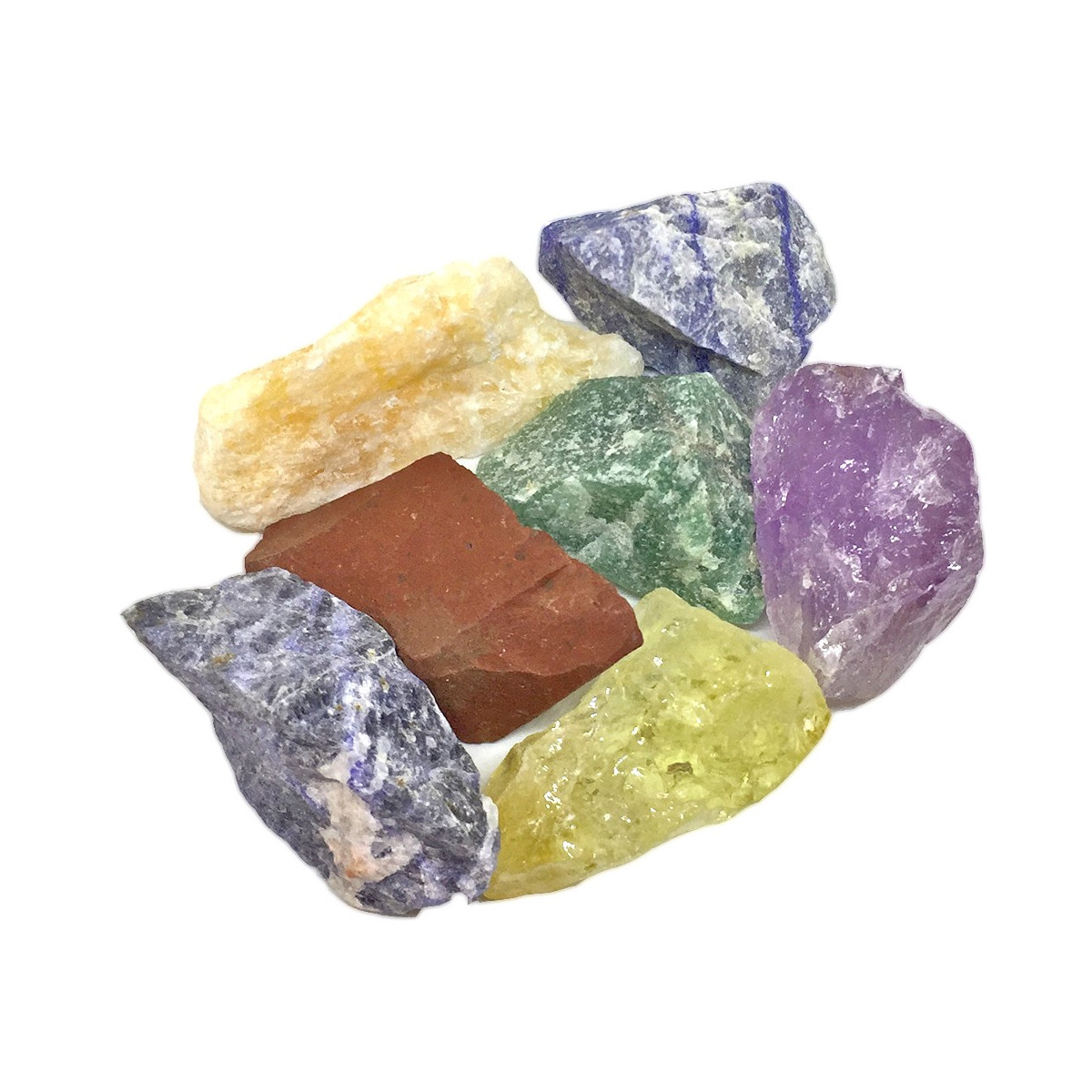 Pierres Brutes 7 Chakras
