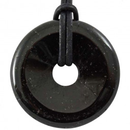 Pendentif Donut en Tourmaline