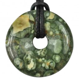 Pendentif Donut en Rhyolite