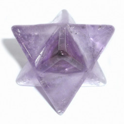 Merkaba en Améthyste Vibrations Cristallines