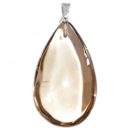Pendentif en Quartz Fumé