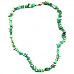 Collier Baroque en Chrysoprase
