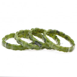 Bracelet Bamboo en Serpentine
