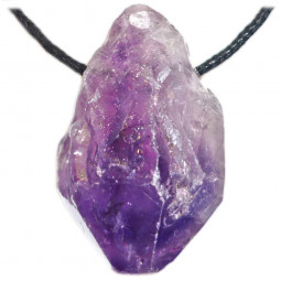 Pendentif Percé en Améthyste