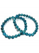 Bracelet Boules en Apatite