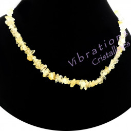 Collier Baroque en Citrine