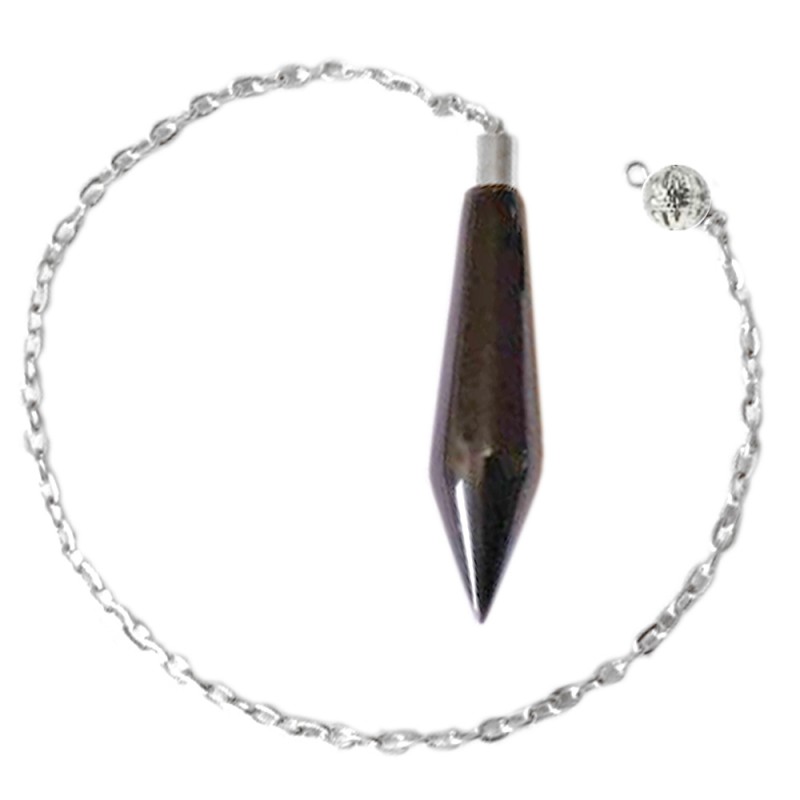 Pendule Obsidienne en Oeil Céleste - Arcanis Pendule Obsidienne en Oeil Céleste - Arcanis