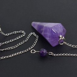 Pendule Cône en Améthyste