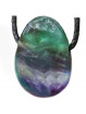 Pendentif en Fluorite - Goutte Percée