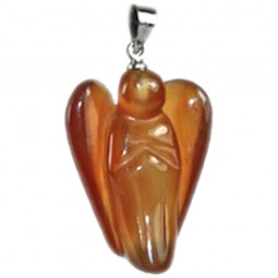 Pendentif Ange en Cornaline