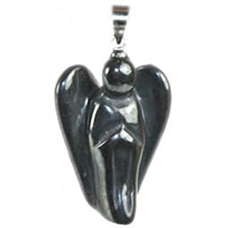 Pendentif Ange en Hématite
