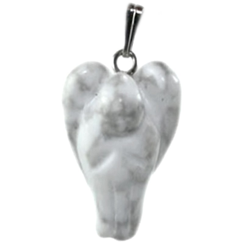 Pendentif Ange en Howlite