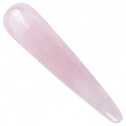 Bâton de massage en Quartz Rose Vibrations Cristallines