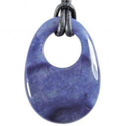 Pendentif GoGo en Aventurine Bleue