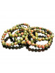 Bracelet en Unakite - Boules de 6, 8 ou 10 mm