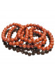 Bracelet Boules en Jaspe Rouge