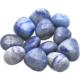 Pierre Roulée d'Aventurine Bleue