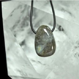 Pendentif Percé en Labradorite