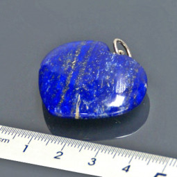 Pendentif Coeur en Lapis-Lazuli