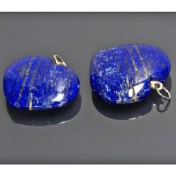 Pendentif Coeur en Lapis-Lazuli