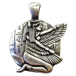 Pendentif Isis en Étain