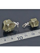 Pendentif en Pyrite Brute Vibrations Cristallines