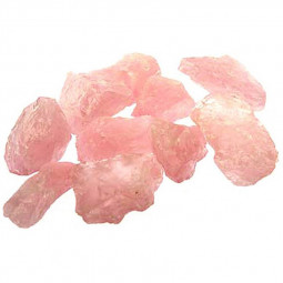 Quartz Rose Brut Vibrations Cristallines