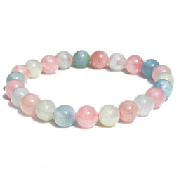 Bracelet en Béryl - Boules de 6 ou 8mm