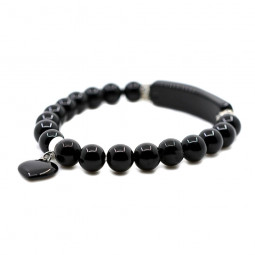Bracelet Charme en Onyx